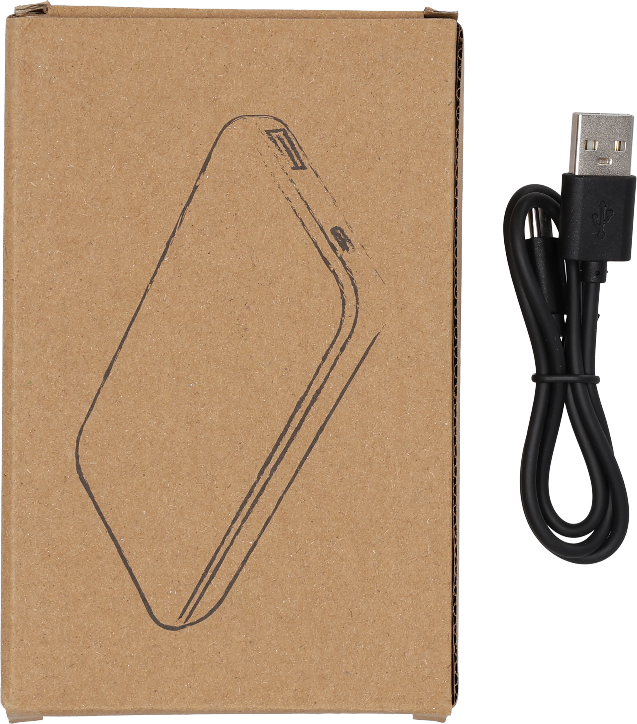 Power bank z ABS z recyklingu 10000 mAh PRESTON