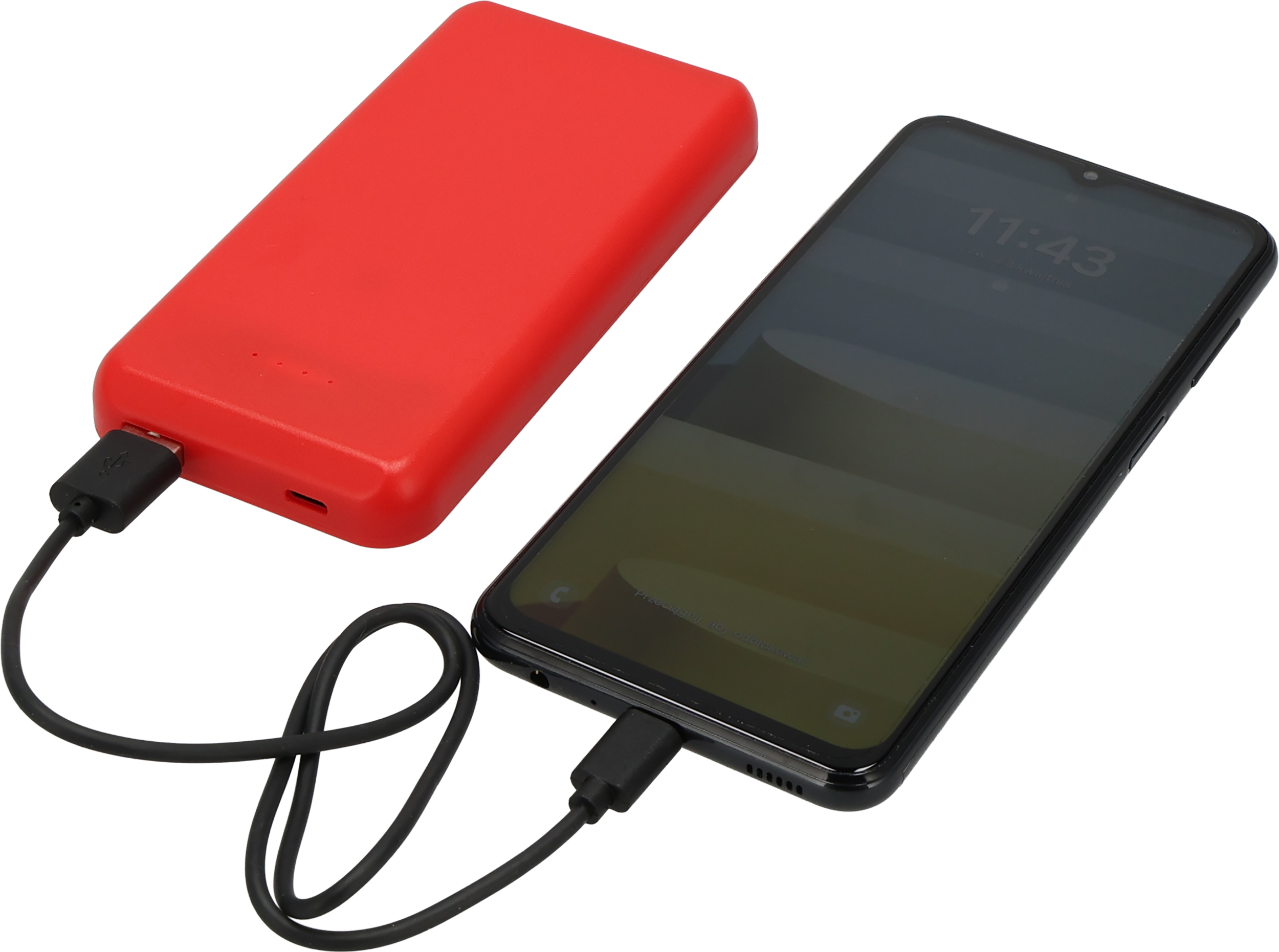 Power bank z ABS z recyklingu 10000 mAh PRESTON