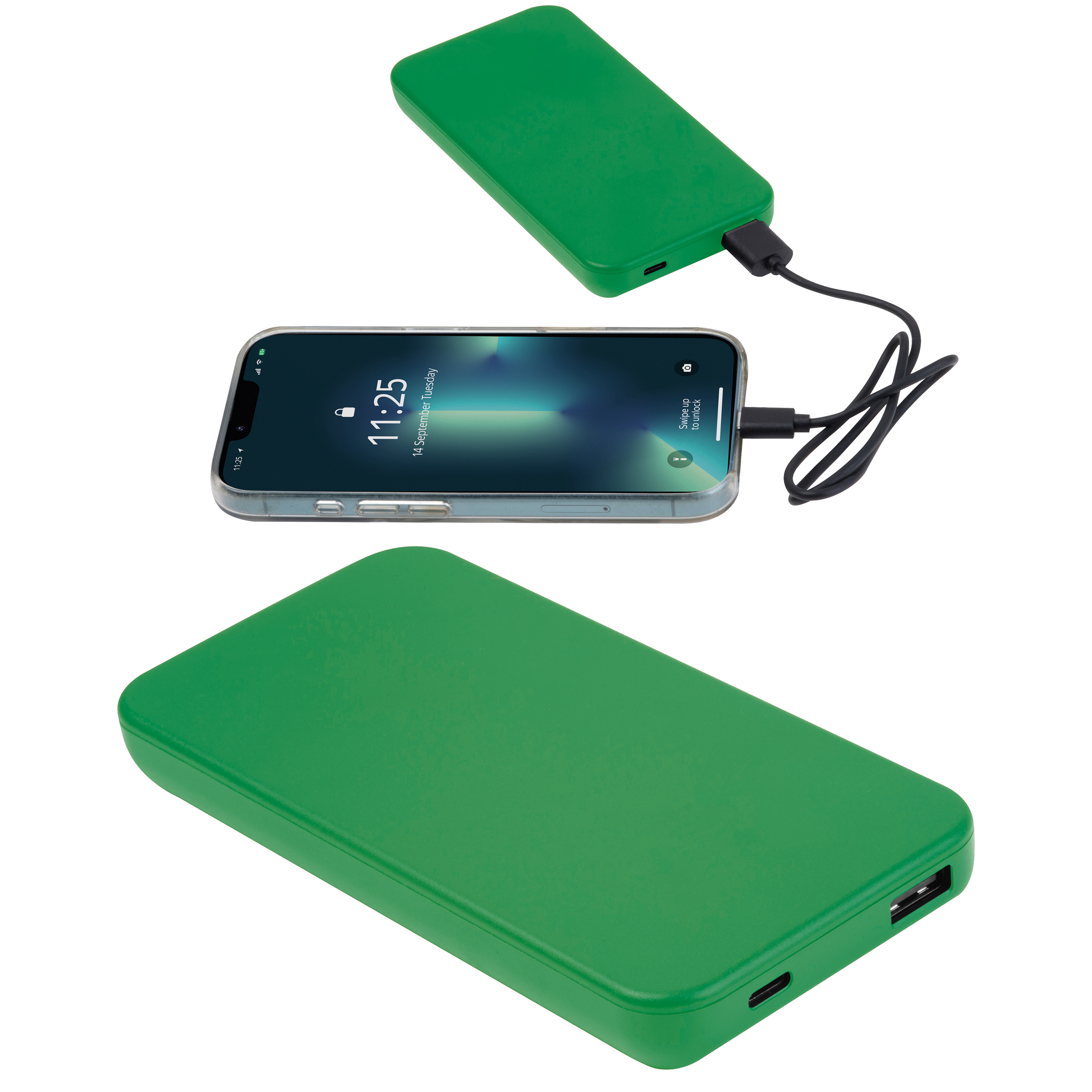 Power bank z ABS z recyklingu 10000 mAh...