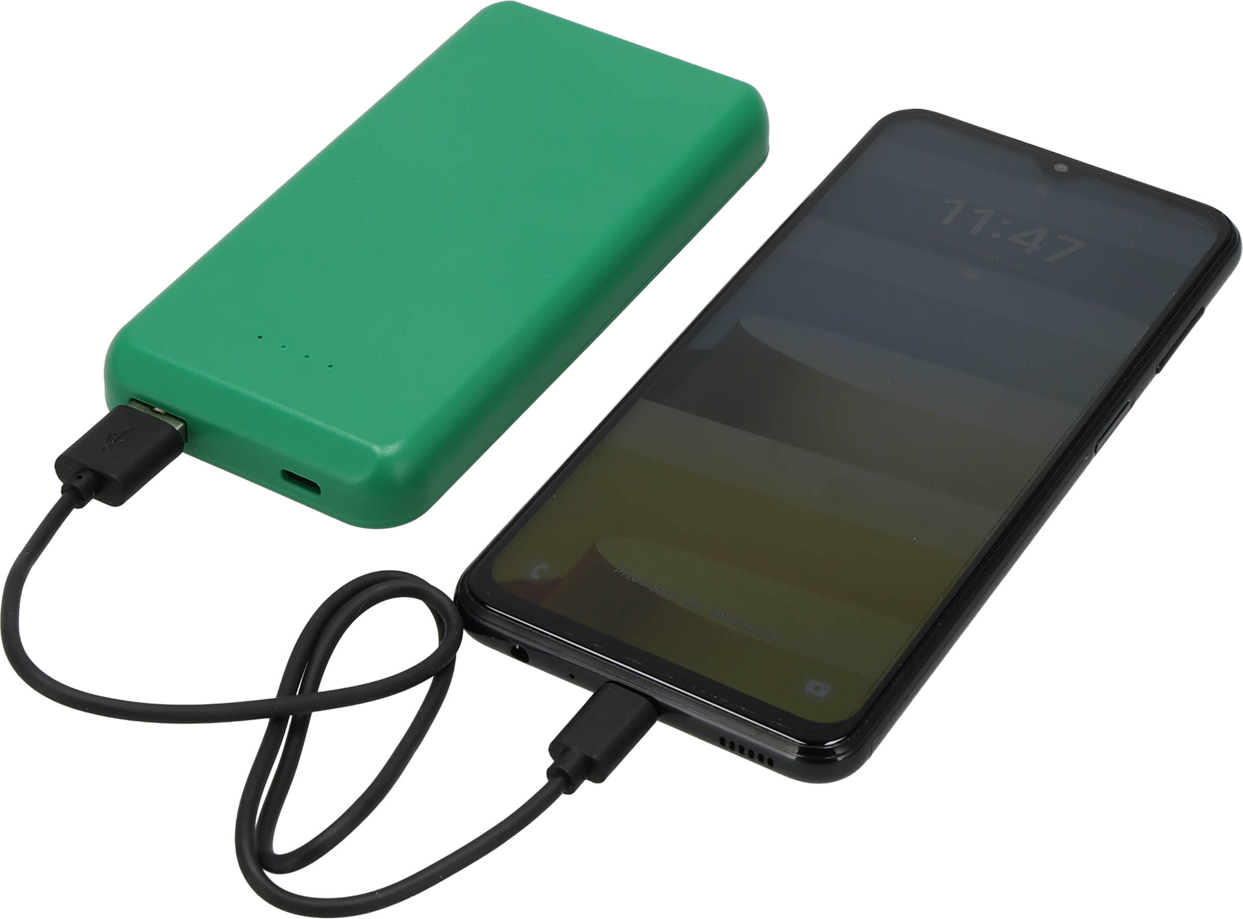 Power bank z ABS z recyklingu 10000 mAh PRESTON