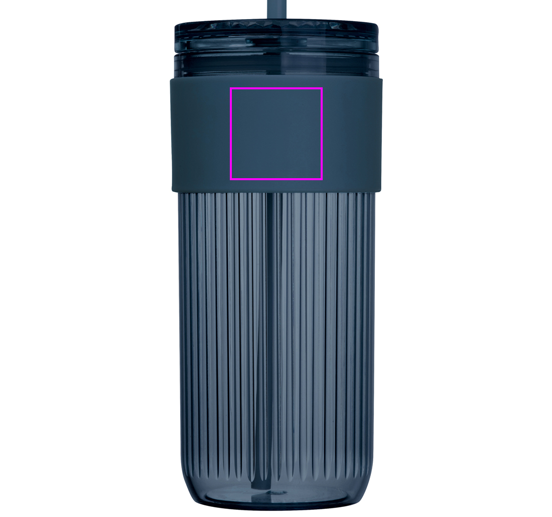 Kubek ze słomką 660 ml SOLEDAD