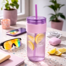 Kubek ze słomką 660 ml SOLEDAD