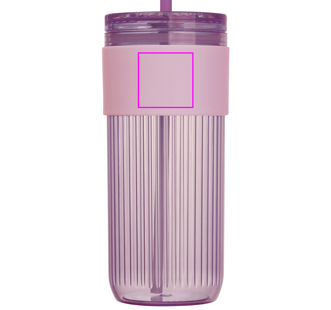 Kubek ze słomką 660 ml SOLEDAD