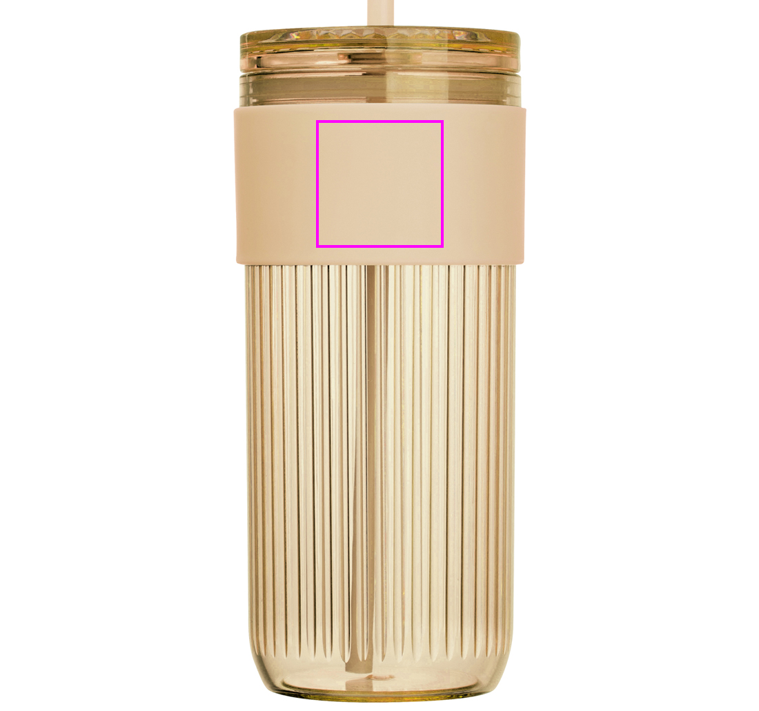 Kubek ze słomką 660 ml SOLEDAD