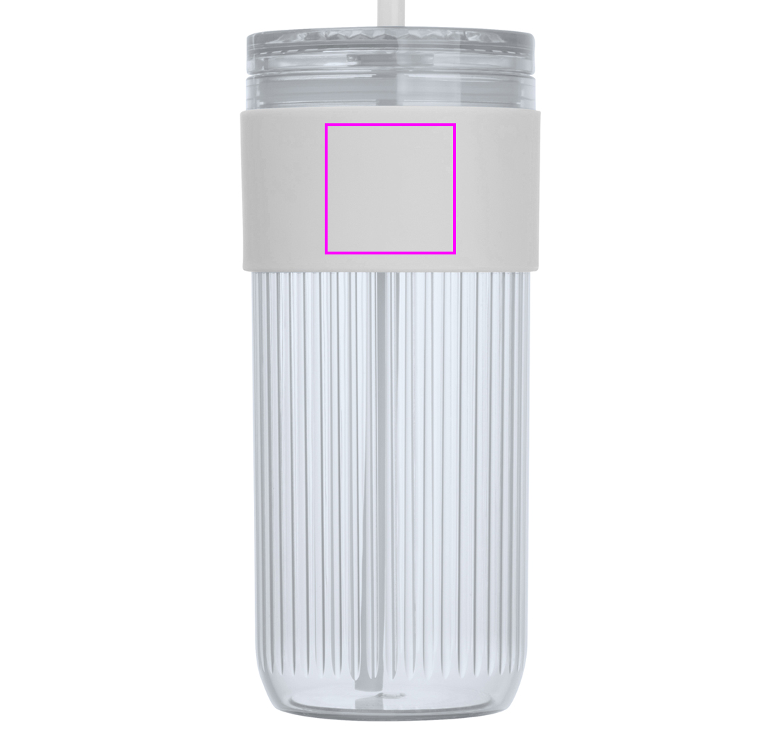 Kubek ze słomką 660 ml SOLEDAD