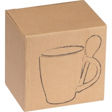 Kubek ceramiczny z łyżeczką 250 ml ARMANDO