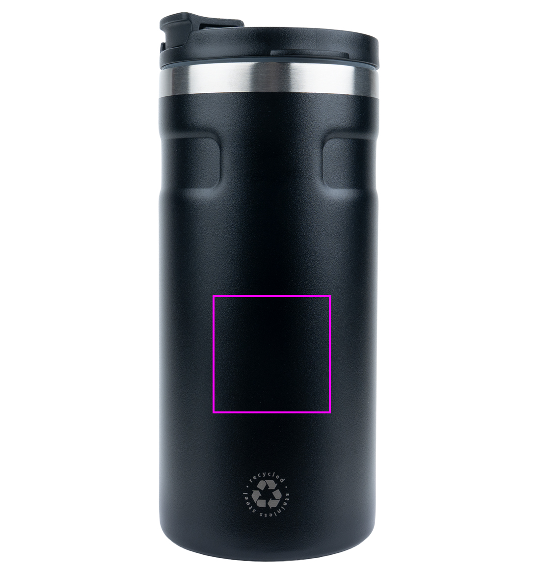 Kubek termiczny ze stali z recyklingu 450 ml SILVIO