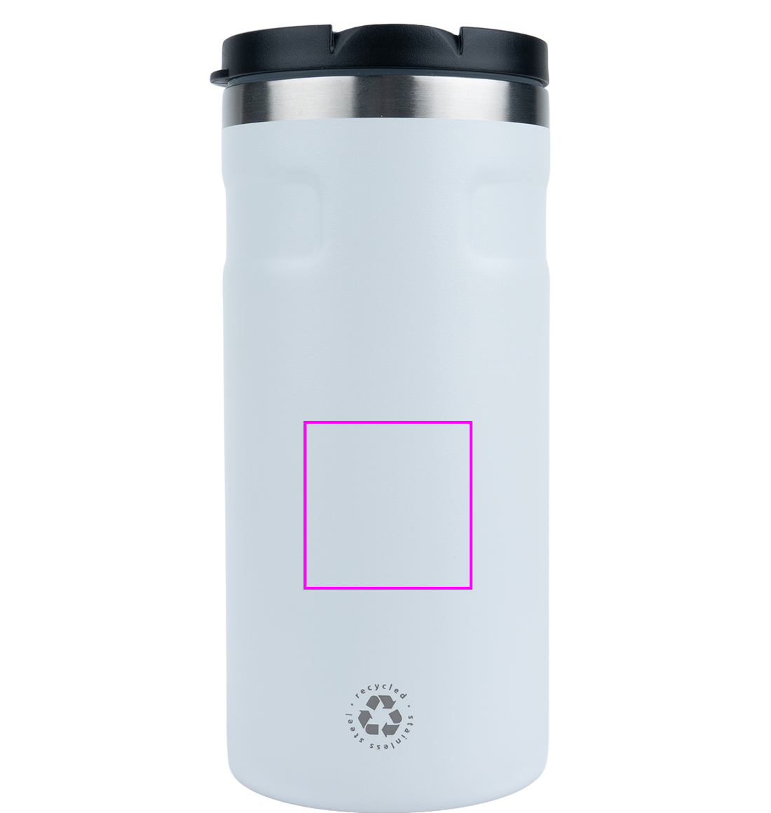 Kubek termiczny ze stali z recyklingu 450 ml SILVIO