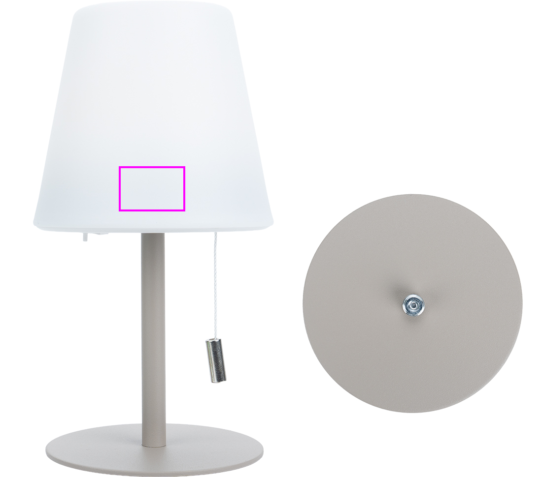 Lampka zmieniająca kolory ALICIA