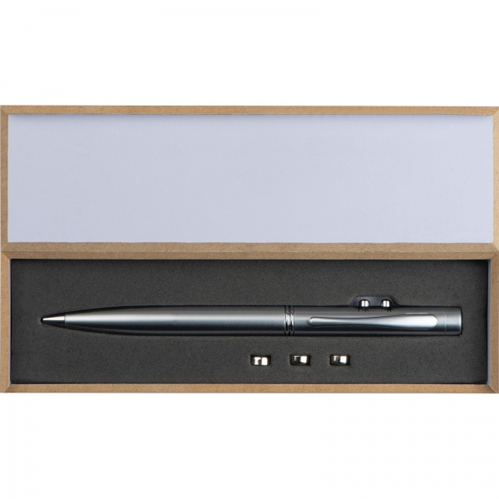 Długopis metalowy ze wskaźnikiem laserowym ELSIE