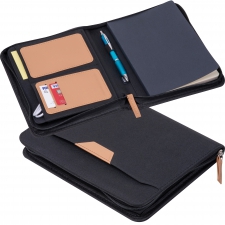 Teczka na dokumenty A5 z notatnikiem w linie RPET SHANNON