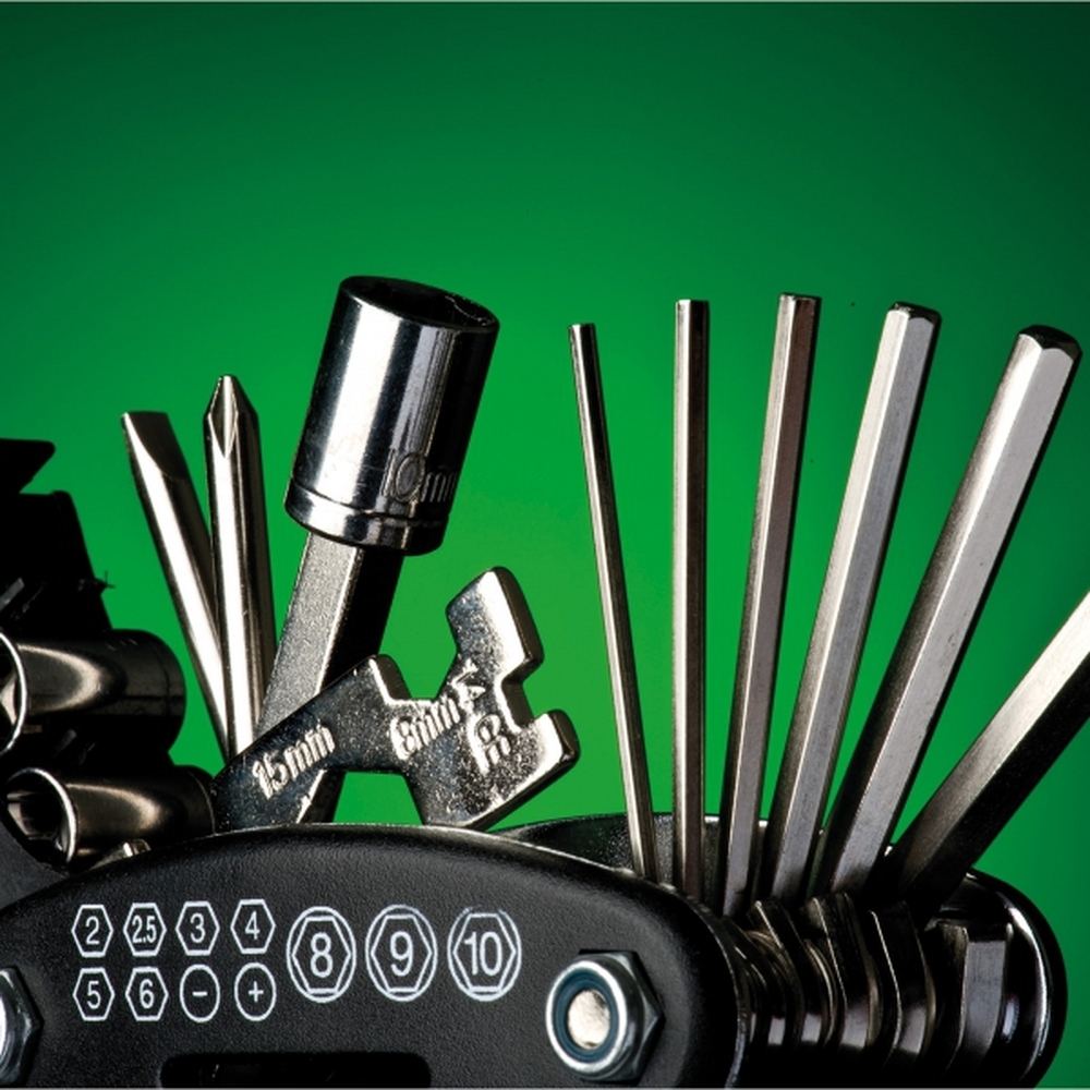 Zestaw narzędzi rowerowych 17 elementów VIVIANA