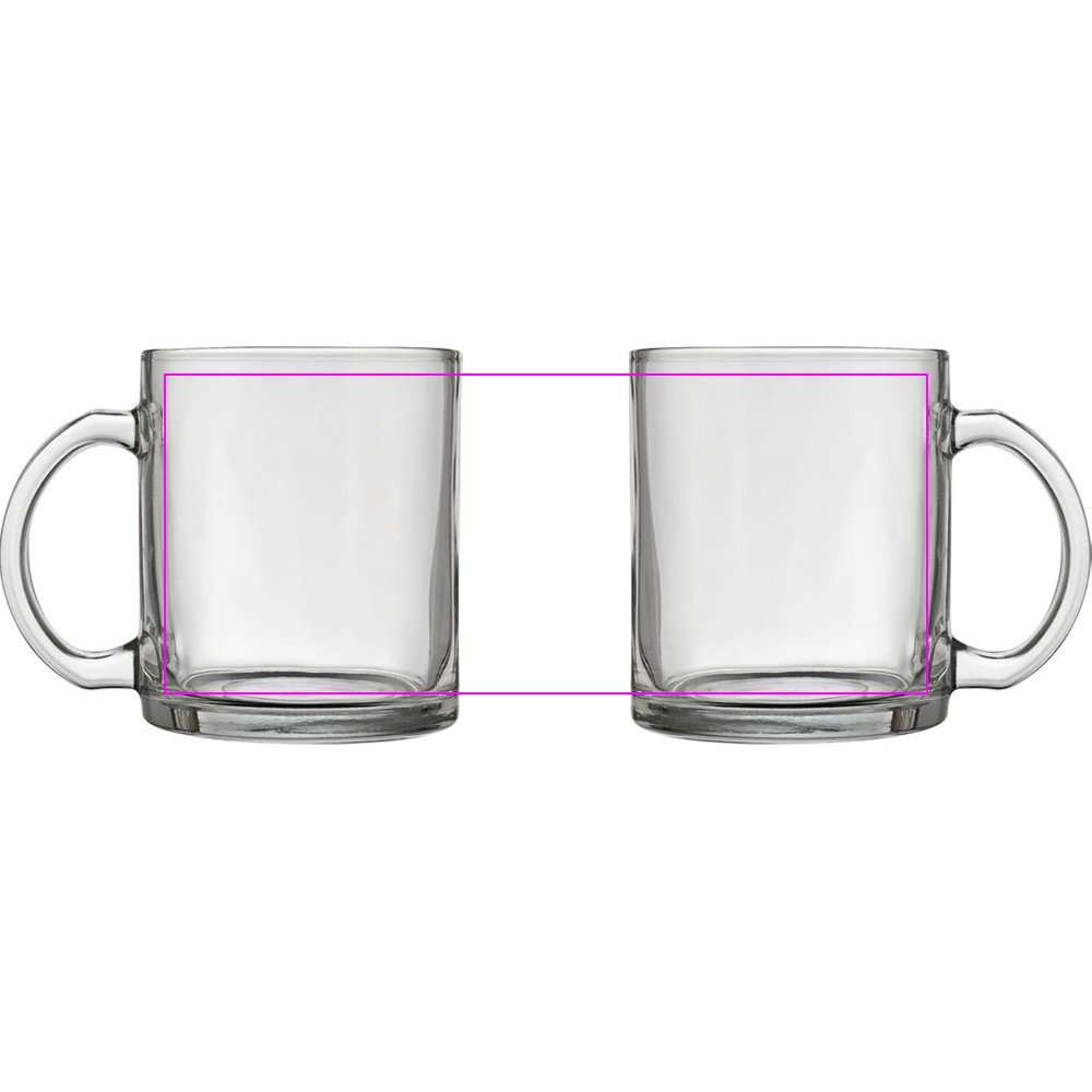 Kubek szklany do sublimacji 350 ml BARBARA