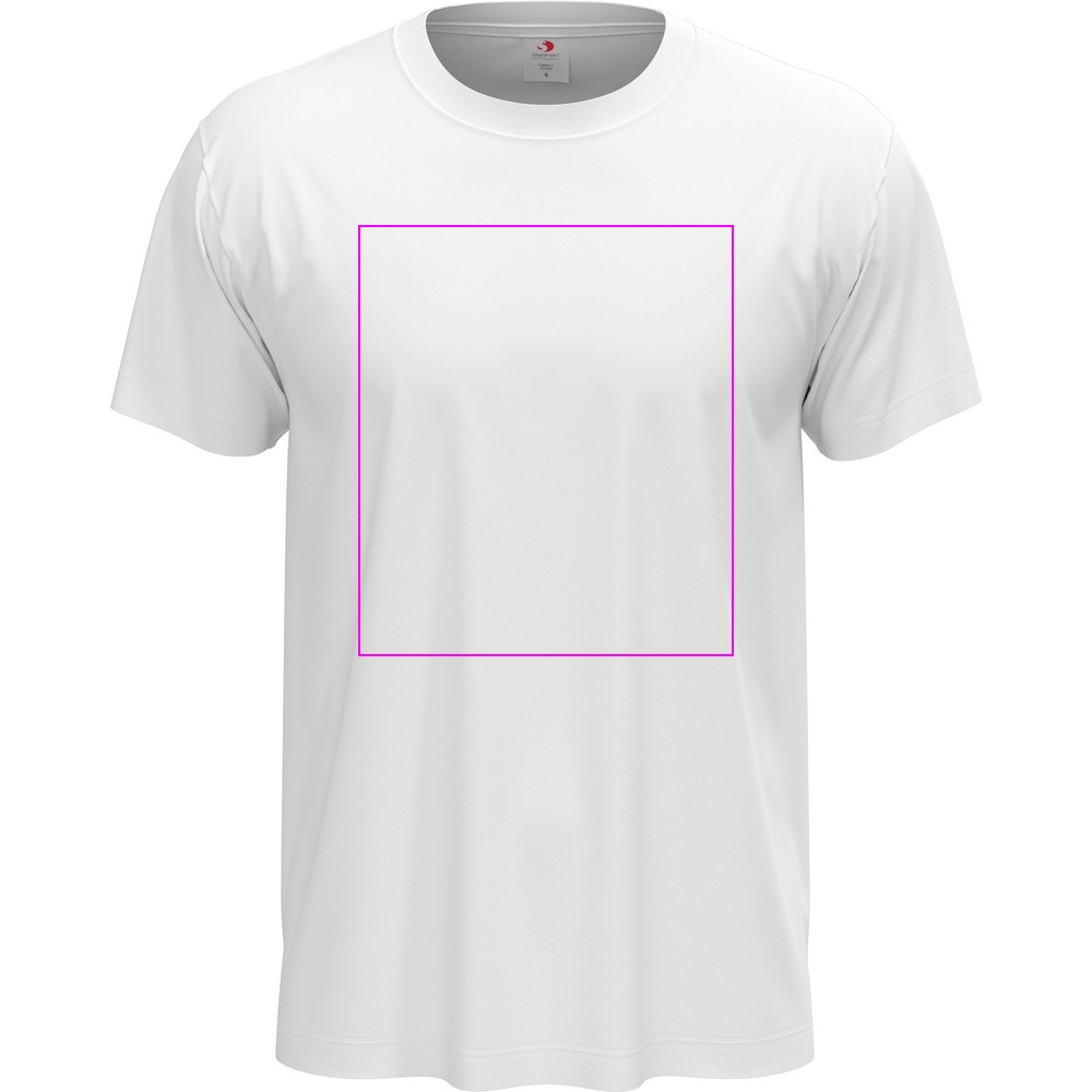T-shirt unisex 155 g/m2, Classic-T White, rozmiar M