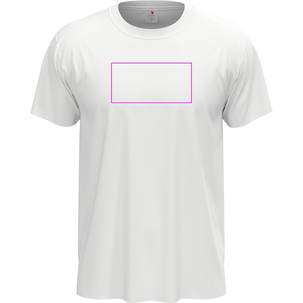 T-shirt unisex 155 g/m2, Classic-T White, rozmiar L