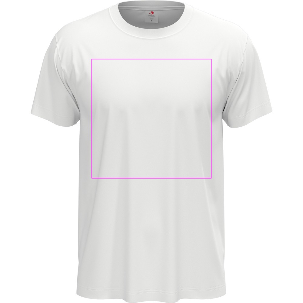 T-shirt unisex 155 g/m2, Classic-T White, rozmiar L