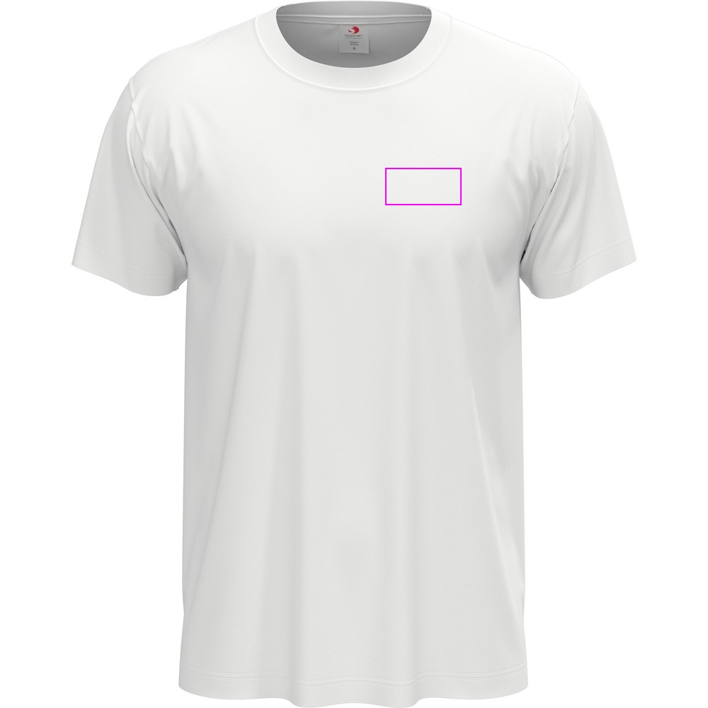 T-shirt unisex 155 g/m2, Classic-T White, rozmiar XL