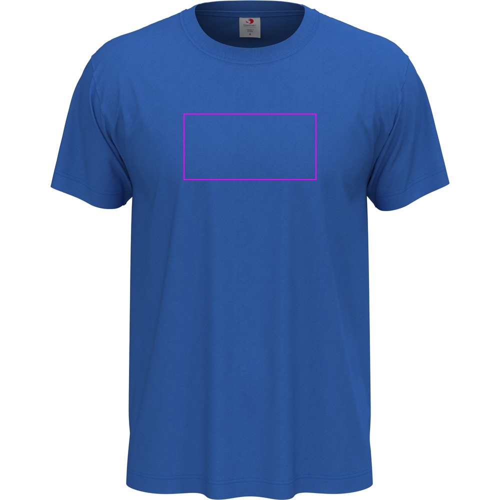 T-shirt unisex 155 g/m2, Classic-T Bright Royal, rozmiar S