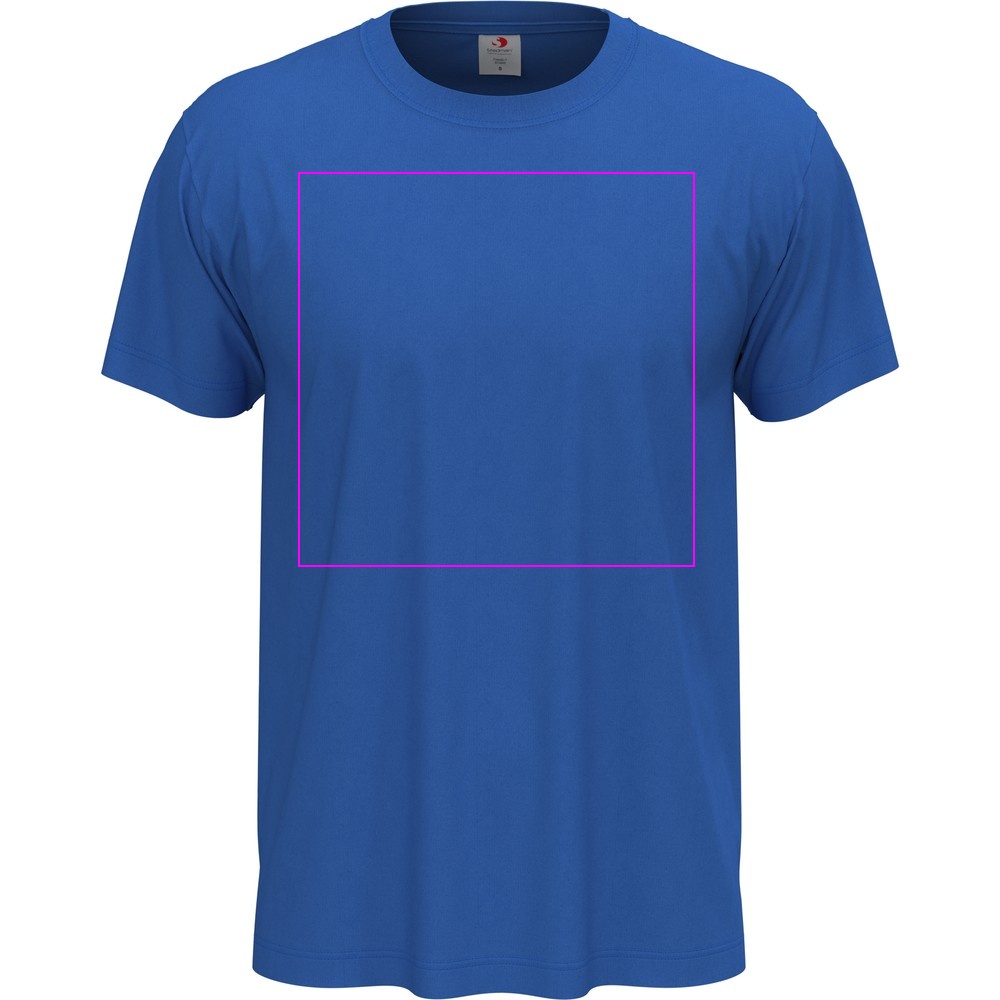 T-shirt unisex 155 g/m2, Classic-T Bright Royal, rozmiar S