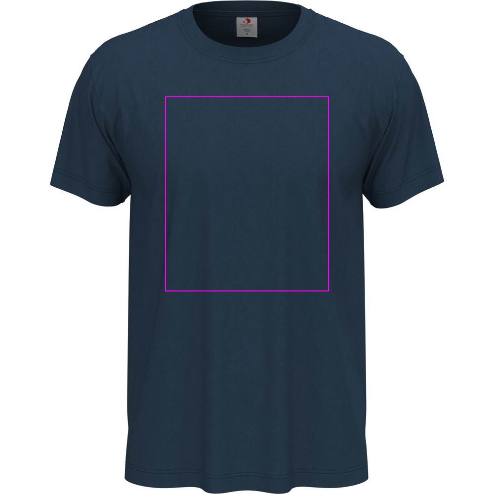 T-shirt unisex 155 g/m2, Classic-T Navy Blue, rozmiar XL