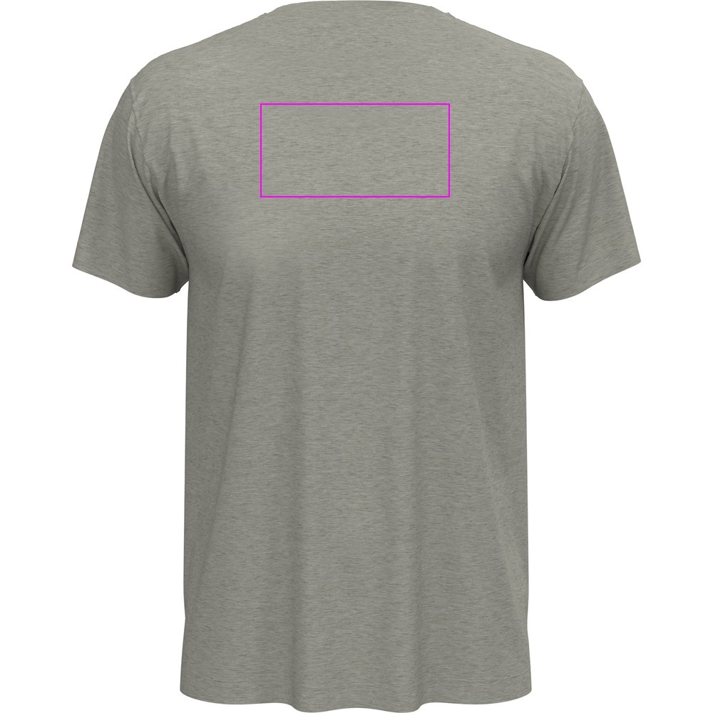 T-shirt unisex 155 g/m2, Classic-T Grey Heather, rozmiar S