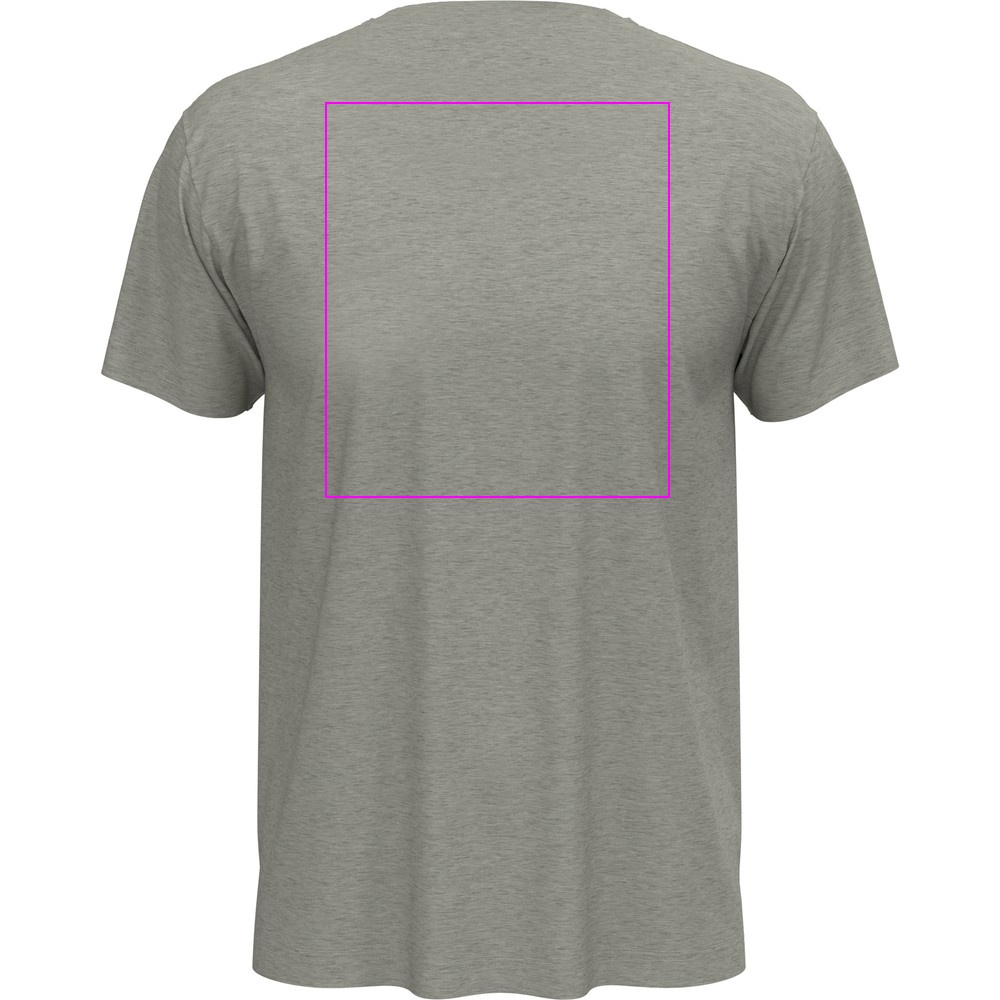 T-shirt unisex 155 g/m2, Classic-T Grey Heather, rozmiar XXL