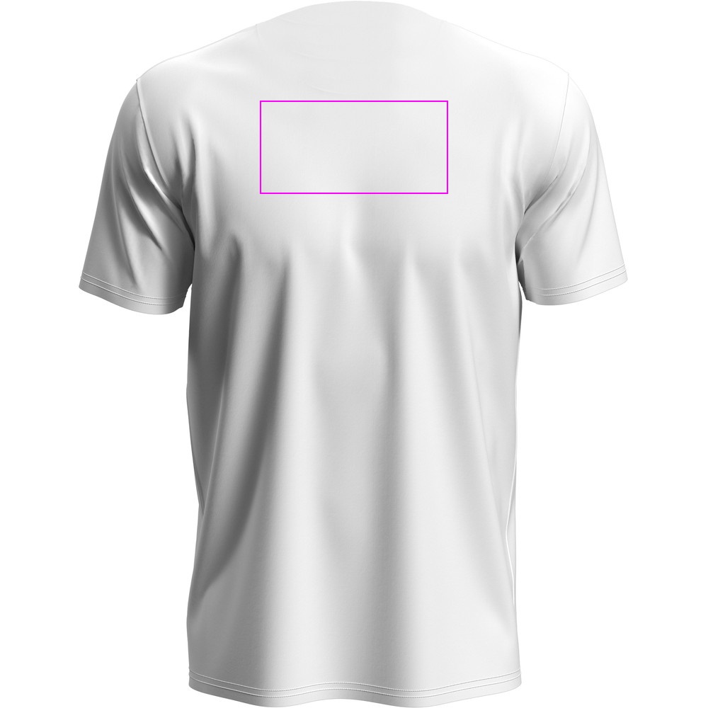 T-shirt unisex 180 g/m2, Lux-T White, rozmiar S