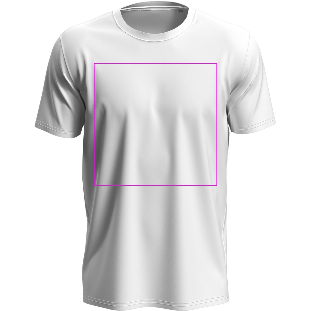 T-shirt unisex 180 g/m2, Lux-T White, rozmiar S