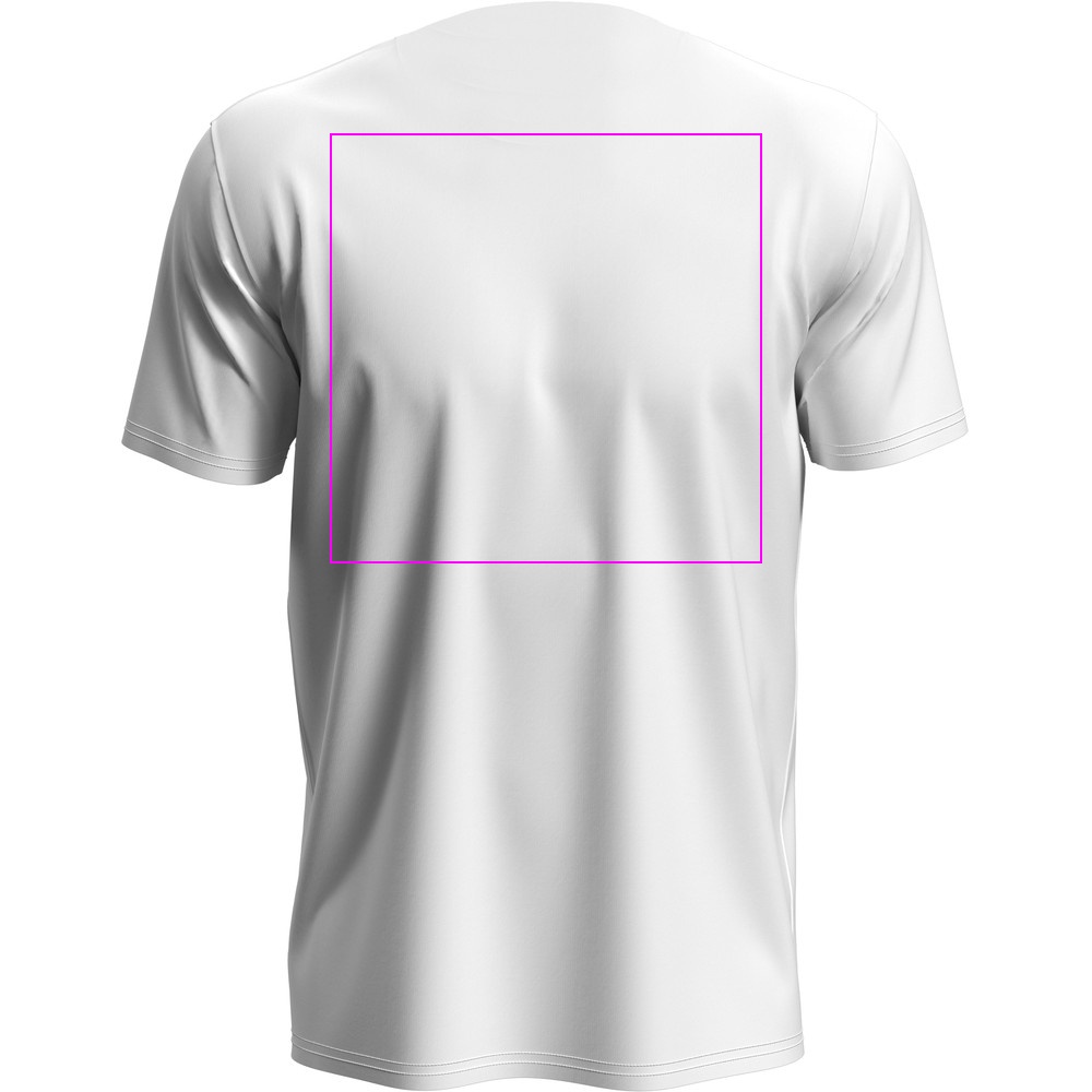 T-shirt unisex 180 g/m2, Lux-T White, rozmiar S