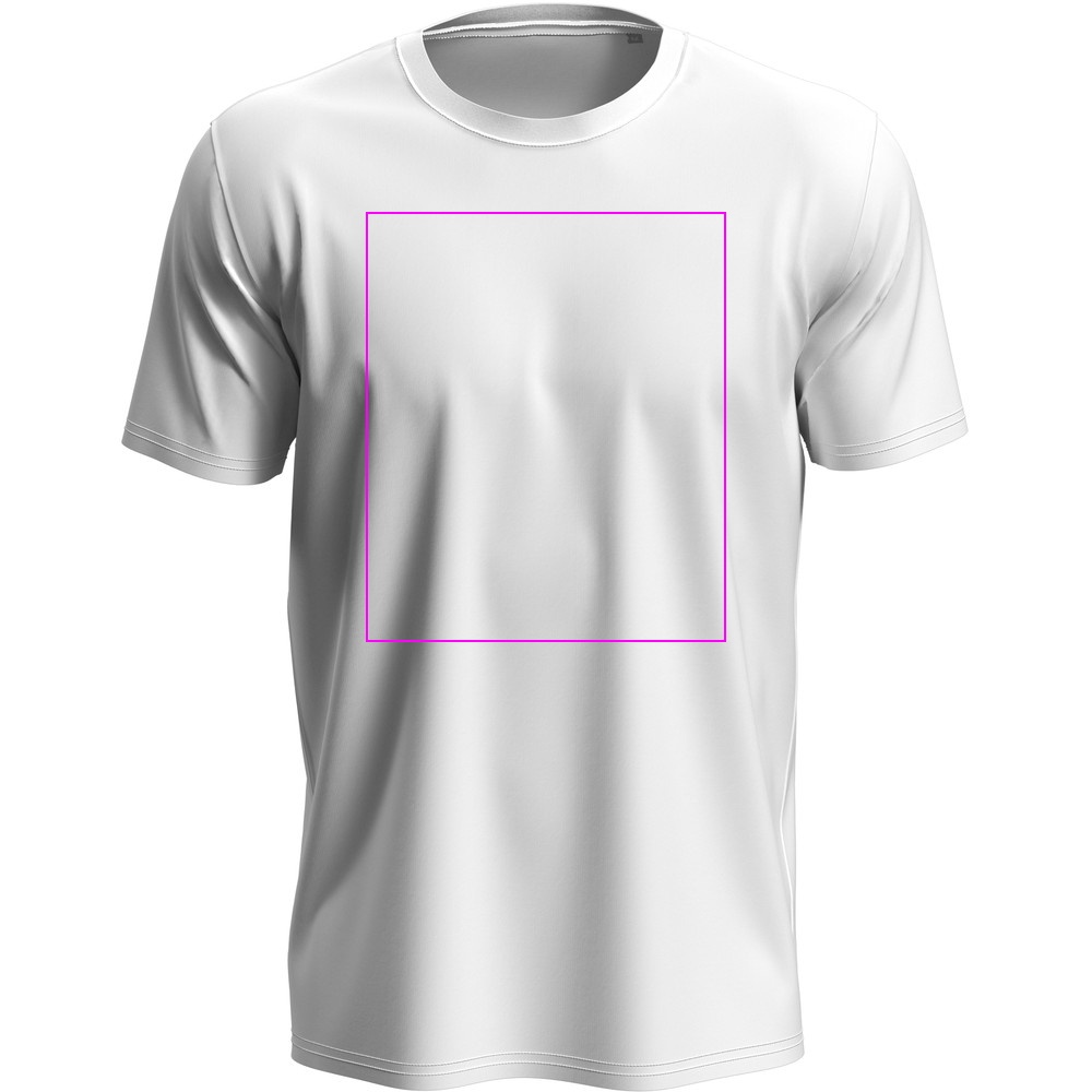 T-shirt unisex 180 g/m2, Lux-T White, rozmiar M