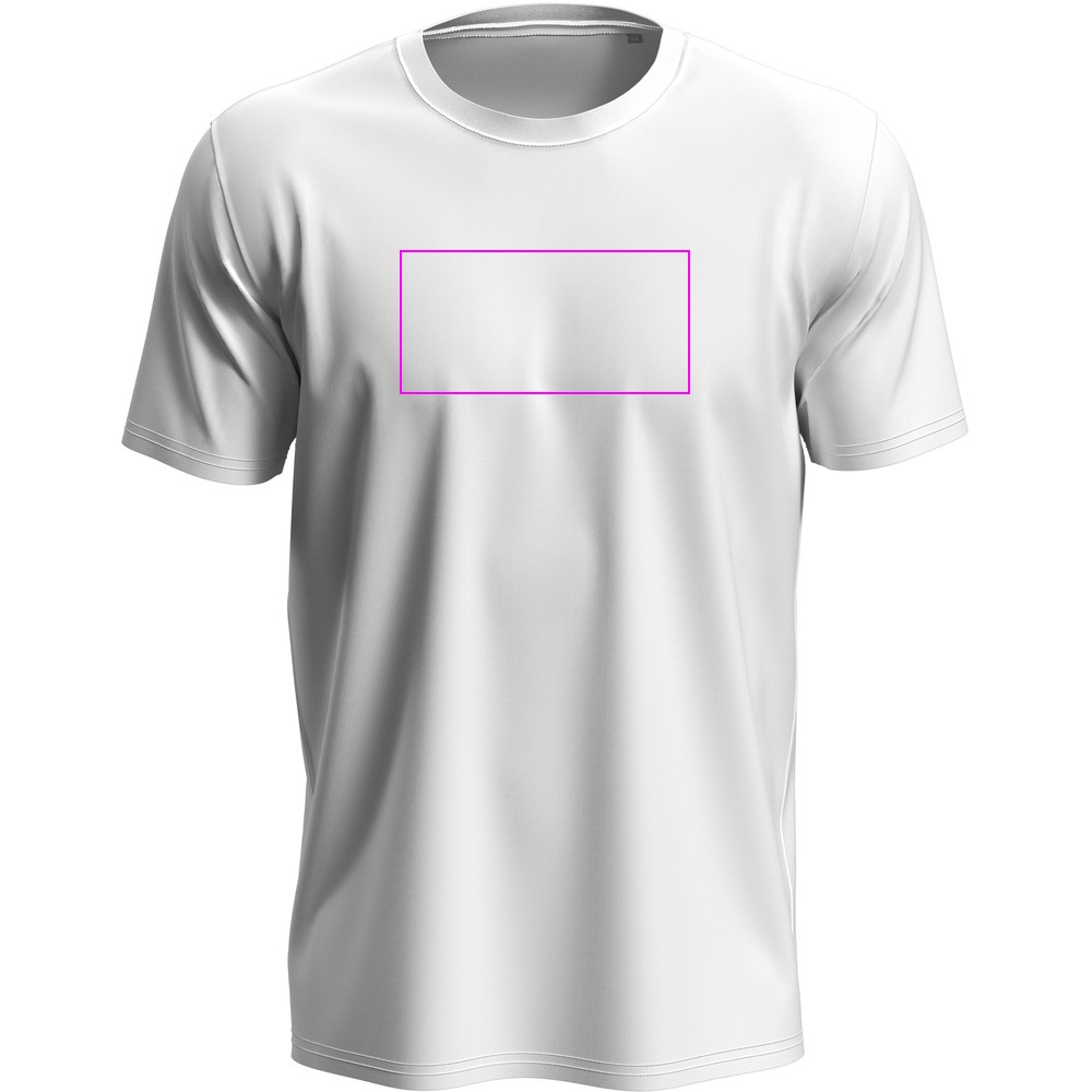 T-shirt unisex 180 g/m2, Lux-T White, rozmiar XXL