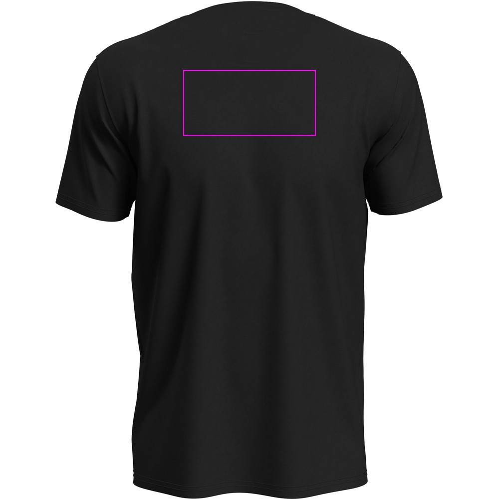 T-shirt unisex 180 g/m2, Lux-T Black Opal, rozmiar S