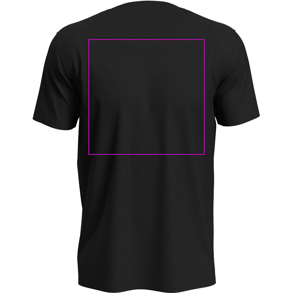 T-shirt unisex 180 g/m2, Lux-T Black Opal, rozmiar M