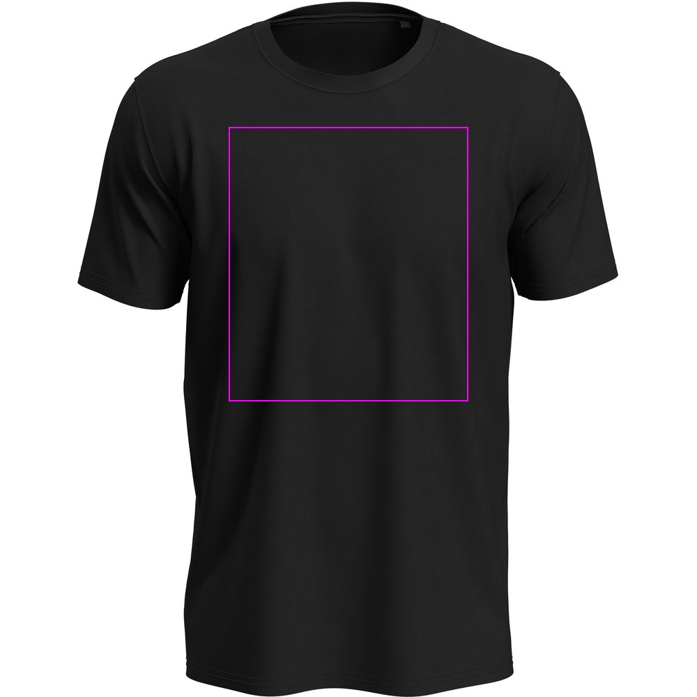 T-shirt unisex 180 g/m2, Lux-T Black Opal, rozmiar M