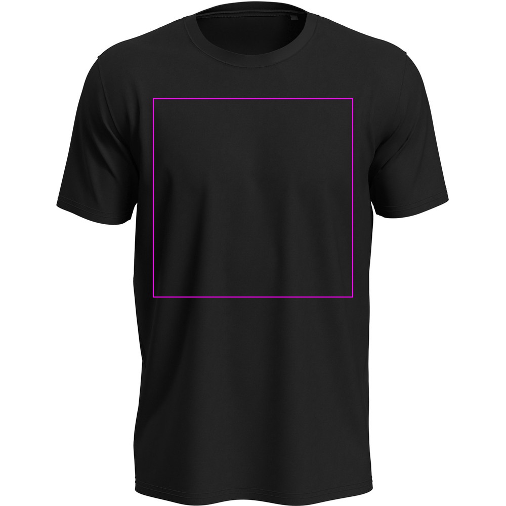 T-shirt unisex 180 g/m2, Lux-T Black Opal, rozmiar L