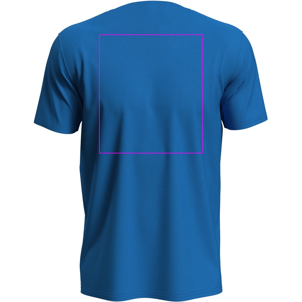 T-shirt unisex 180 g/m2, Lux-T Bright Royal, rozmiar S
