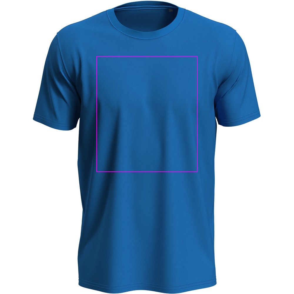 T-shirt unisex 180 g/m2, Lux-T Bright Royal, rozmiar L