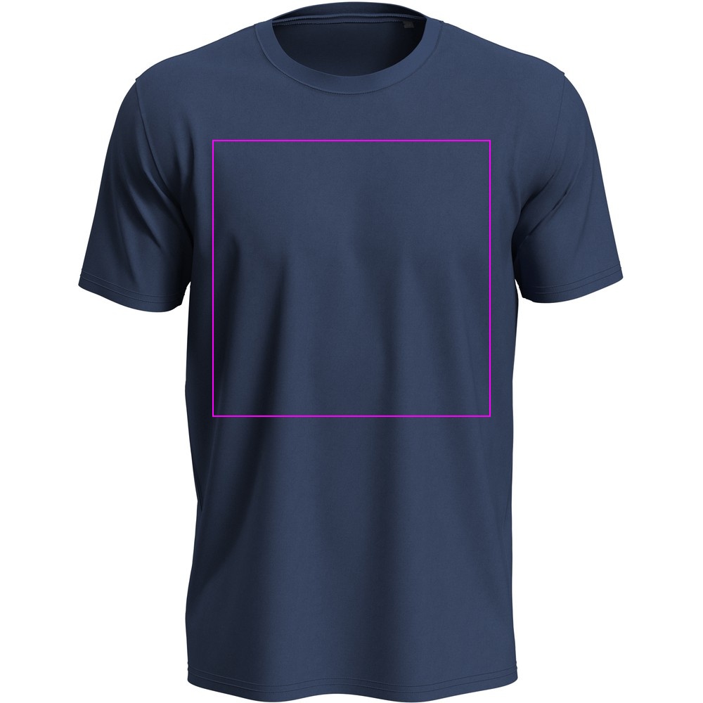 T-shirt unisex 180 g/m2, Lux-T Navy Blue, rozmiar M