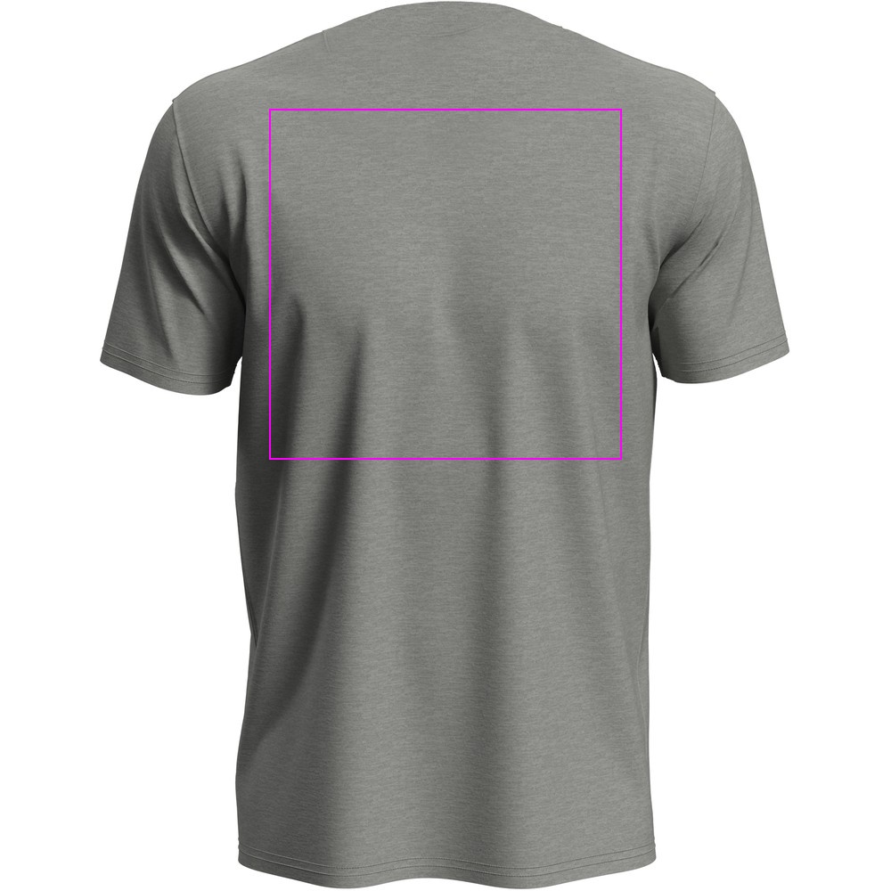 T-shirt unisex 180 g/m2, Lux-T Grey Heather, rozmiar XL
