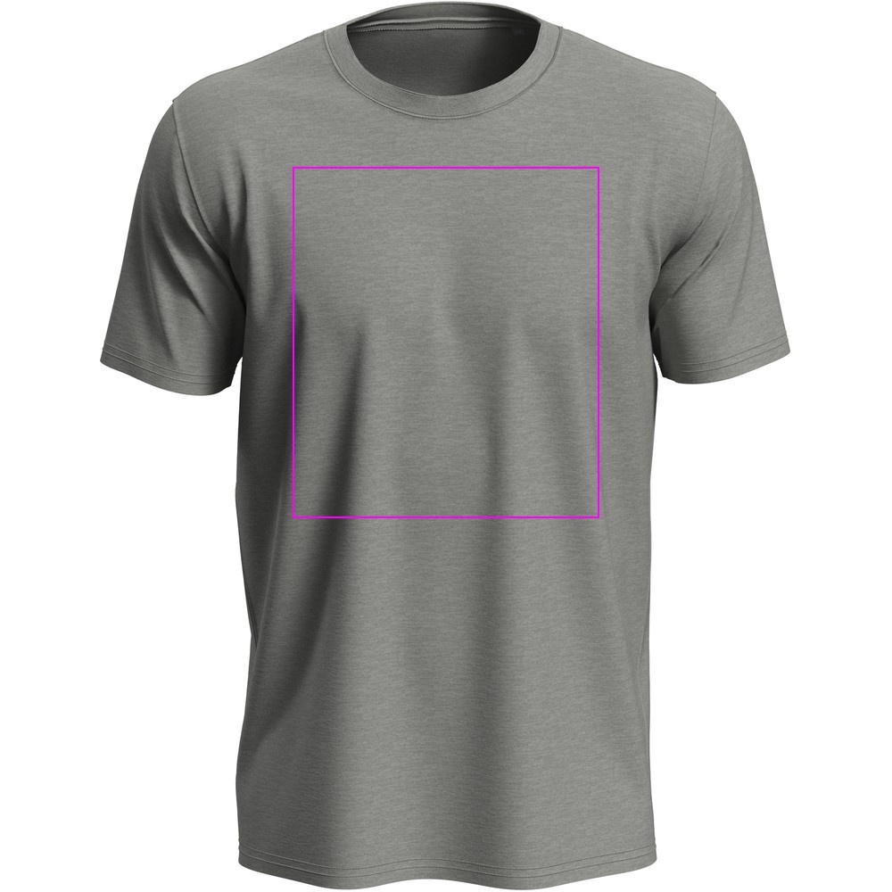T-shirt unisex 180 g/m2, Lux-T Grey Heather, rozmiar XL