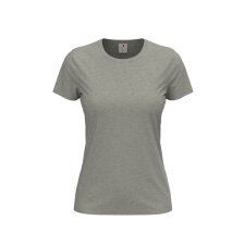 T-shirt damski 155 g/m2, Classic-T Grey Heather, rozmiar S