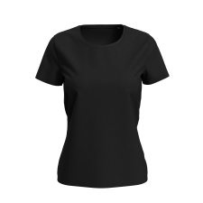 T-shirt damski 160 g/m2, Lux-T Black Opal, rozmiar S