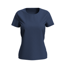 T-shirt damski 160 g/m2, Lux-T Navy Blue, rozmiar S