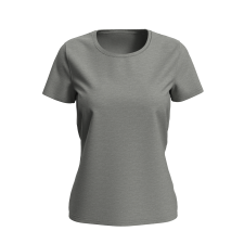 T-shirt damski 160 g/m2, Lux-T Grey Heather, rozmiar S