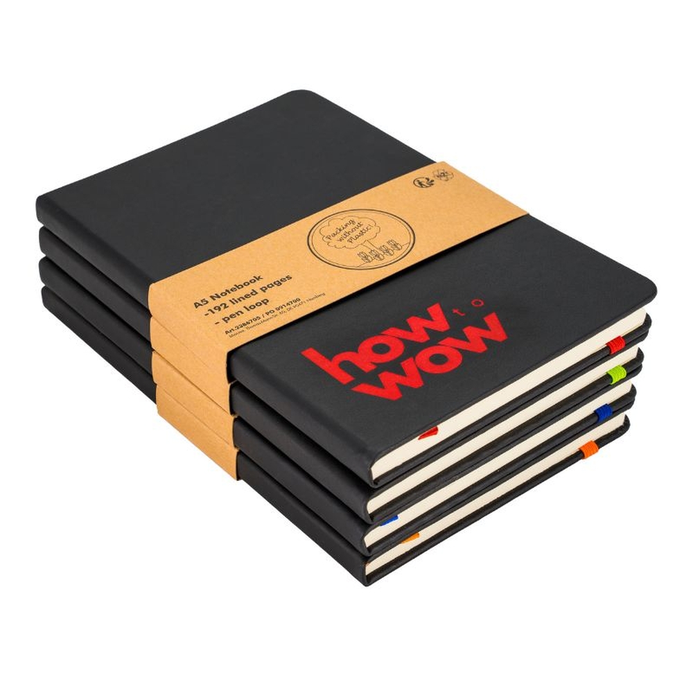 Notatnik A5 w linie SILKE