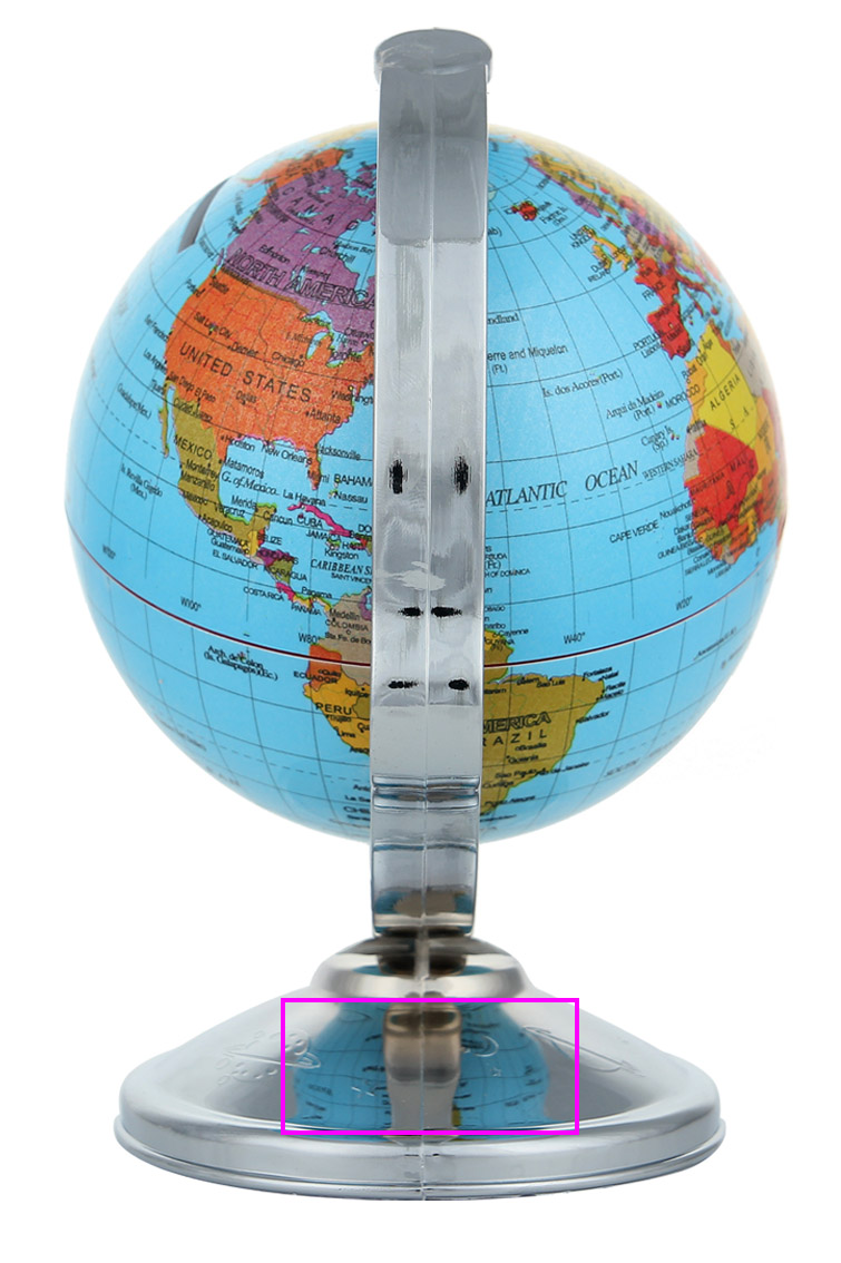 Skarbonka globus ELVIRA