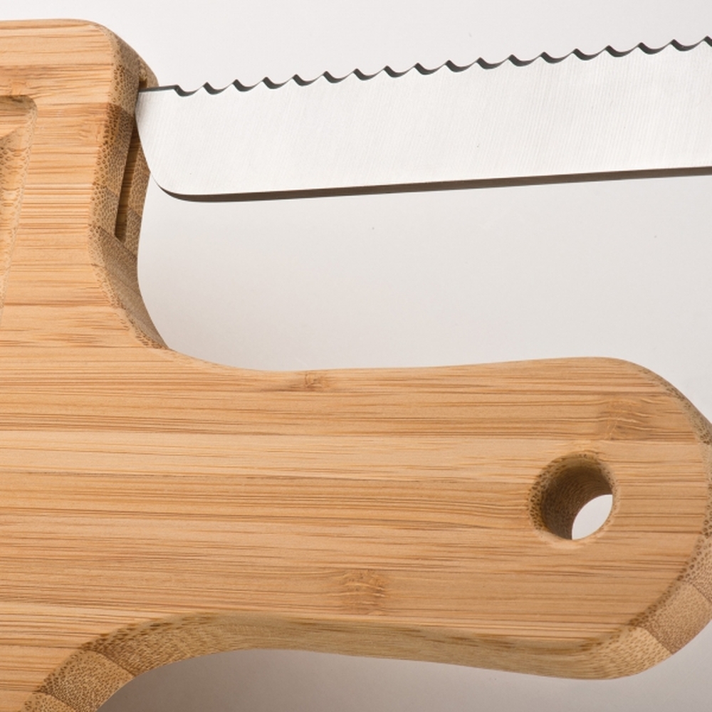 Deska kuchenna bambusowa z nożem ELFRIEDE