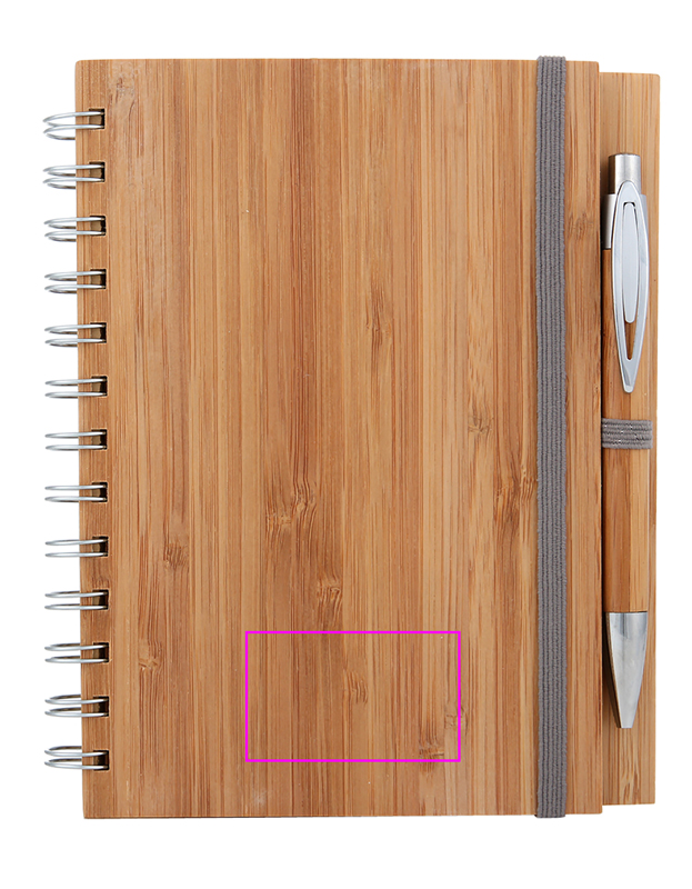 Notatnik A5 w linie z papieru z recyklingu FRANCESCA