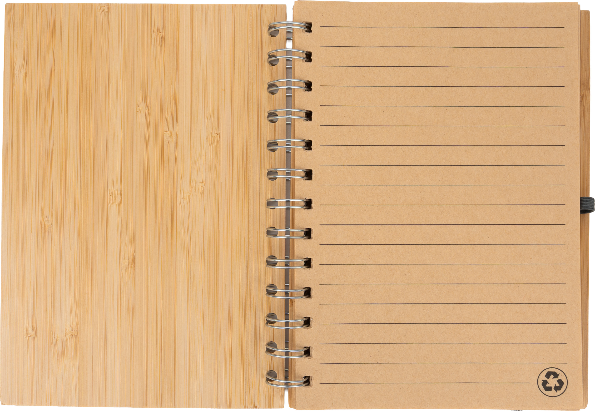 Notatnik A5 w linie z papieru z recyklingu FRANCESCA