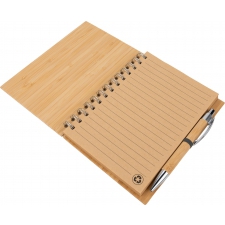 Notatnik A5 w linie z papieru z recyklingu FRANCESCA